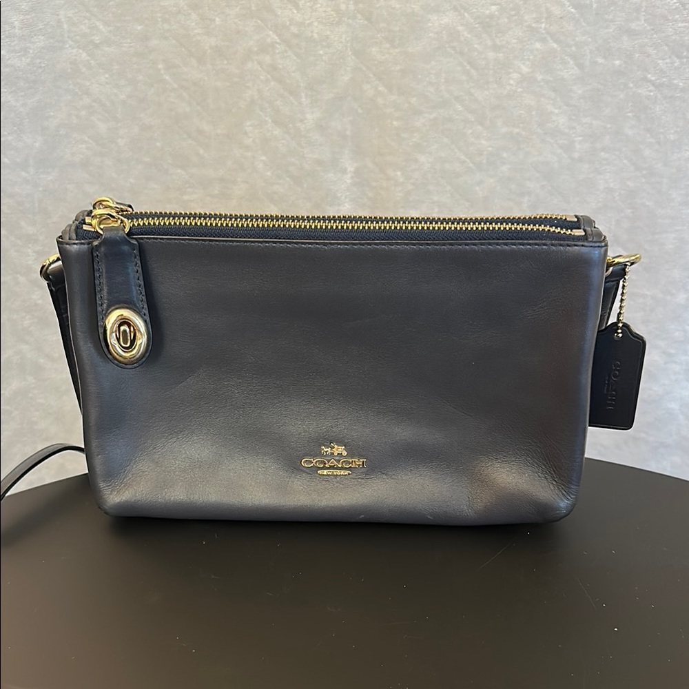 Coach Slate Blue Crossbody Bag